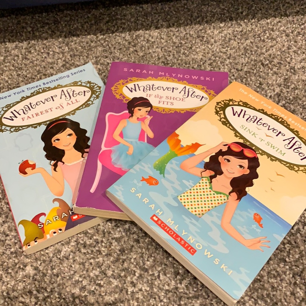 Whatever After books 1-3